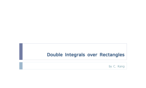 Double Integrals over Rectangles: Calculus Notes