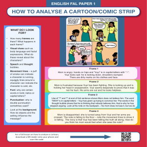 How to Analyze a Cartoon/Comic Strip - English FAL