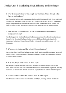 Unit 3: Exploring UAE History & Heritage Q&A