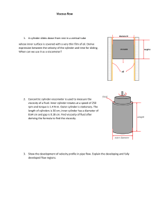 Viscous Flow Problems: Derivations & Calculations