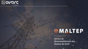 Dimensionnement des r&eacute;seaux de terre pour sous-stations &eacute;lectriques