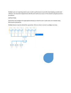 Network Troubleshooting Scenario: Resolve Audio & Performance Issues