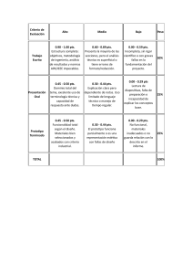 Criterios de Evaluaci&oacute;n para Proyectos de Ingenier&iacute;a