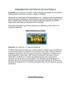 Monumentos Hist&oacute;ricos de Guatemala: Gu&iacute;a de Patrimonio Cultural