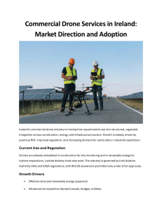 Commercial Drone Services in Ireland: Market Direction and Adoption