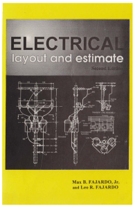 Electrical Layout and Estimate Textbook