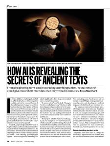 How AI Reveals Ancient Text Secrets | Nature