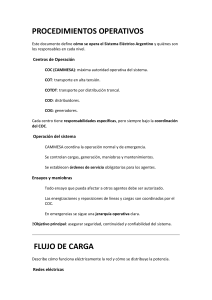 Procedimientos Operativos del Sistema El&eacute;ctrico Argentino