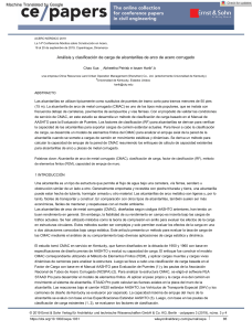 An&aacute;lisis y clasificaci&oacute;n de carga de alcantarillas de acero corrugado