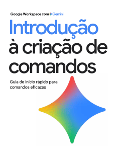 Guia de In&iacute;cio R&aacute;pido: Cria&ccedil;&atilde;o de Comandos no Google Workspace