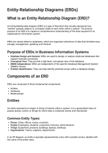 Entity-Relationship Diagrams (ERDs) Explained