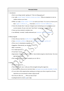 Different text types note