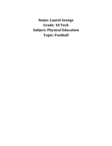 Football: Definition, Rules, History, & Top Players for Grade 10 PE