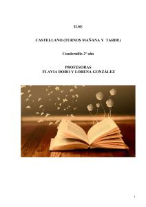 Cuadernillo de Castellano 2&ordm; A&ntilde;o - ILSE