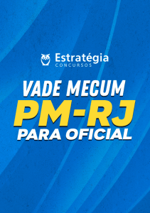 Vade Mecum PM-RJ para Oficial - Estrat&eacute;gia Concursos