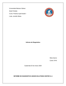 Informe de Diagn&oacute;stico de Gesti&oacute;n de RRHH en ANVAR Solutions Center