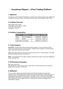 eToro Trading Platform Investment Report