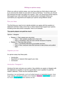 How to Write an Opinion Essay: Guide with Examples