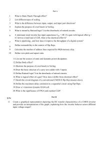 Digital Design VLSI Exam Questions and Problems