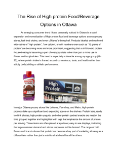 Rise of High-Protein Food Options in Ottawa