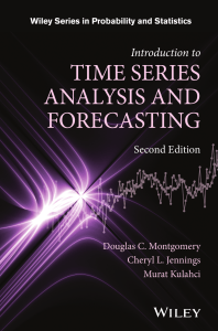 Introduction To Time Series Analysis And Forecasting