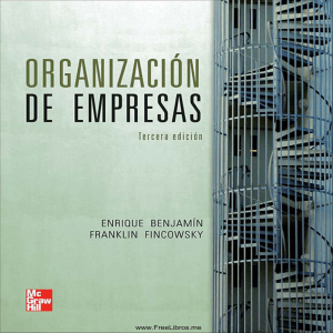 Organizaci&oacute;n de Empresas - Textbook by Franklin Fincowsky