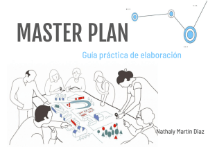Gu&iacute;a pr&aacute;ctica para elaborar un Master Plan: urbanismo y planificaci&oacute;n territorial