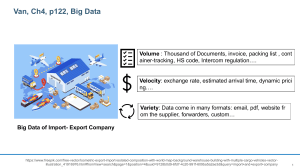 Big Data in Import-Export: 3V's Uitgelegd
