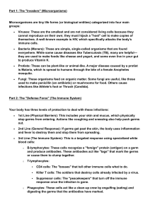 Microorganisms and Immune System Basics