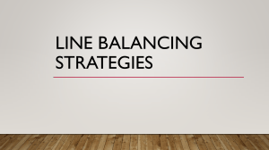 Line Balancing Strategies: Benefits and Methods
