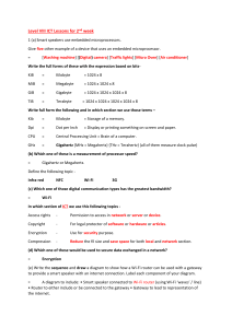 Level VIII ICT Lessons - 2nd Week