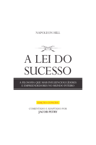 A Lei do Sucesso: 16 Leis para o Sucesso Pessoal