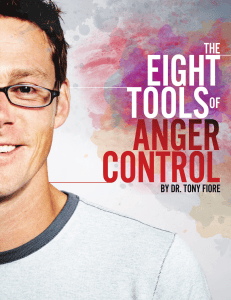 The Eight Tools of Anger Control: Anger Management Guide