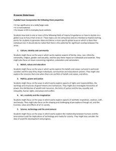 IB Learner Global Issues Guide