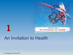 An Invitation to Health: Dimensions of Health & Wellness