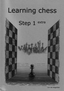 Learning Chess Step 1 Extra Workbook