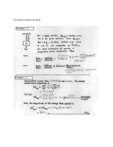 Developing Engineering Skills: Physics Problems & Solutions