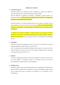Derecho Can&oacute;nico: Conceptos, Origen e Importancia