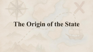 The Origin of the State: Theories and Analysis