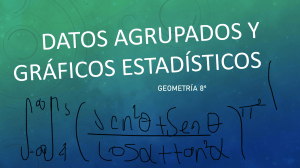 Geometr&iacute;a 8&ordm;: Datos Agrupados y Gr&aacute;ficos Estad&iacute;sticos
