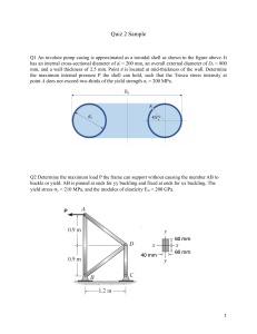 Quiz 2 Sample: Engineering Mechanics Problems