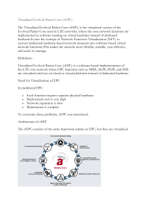 Virtualized Evolved Packet Core (vEPC) Explained