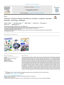 Ultrasonic Vibration-Assisted Machining in Aerospace Composites: Review