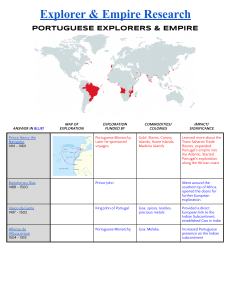 Explorer & Empire Research: European Explorers