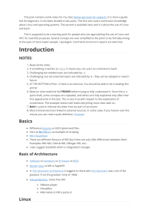 Linux and Operating Systems Primer for Beginners