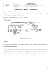 Experiment 2: Radial Conduction Lab Guide