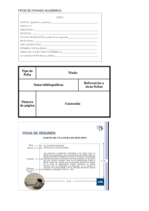 Gu&iacute;a de Fichas Acad&eacute;micas