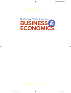 Statistical Techniques in Business and Economics 19th&nbsp;Edition &ndash; PDF ebook