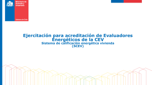 Ejercitaci&oacute;n para Acreditaci&oacute;n de Evaluadores Energ&eacute;ticos CEV - SCEV