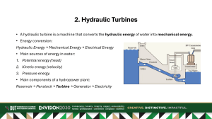 Hydraulic Turbines: Basics, Types, and Efficiency
